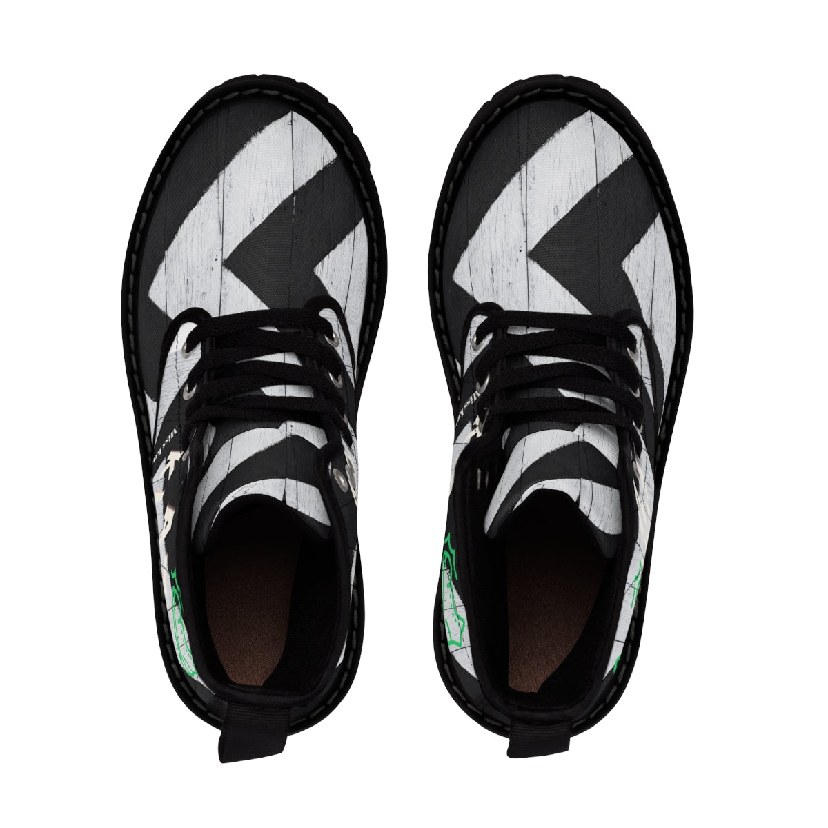 Men's "Ass Kicker" Canvas shoe Boots  Miss knockout ™ Merchandise