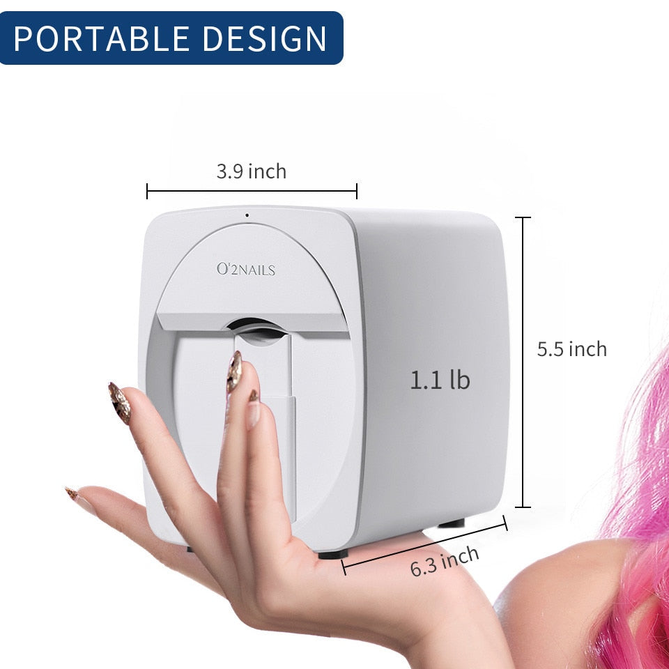 3D Nail Art Printer: Gadgets Print anything you want on your nails!!