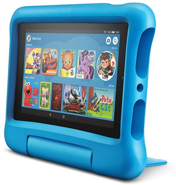 7" Display,16 GB, Blue Kids tablet