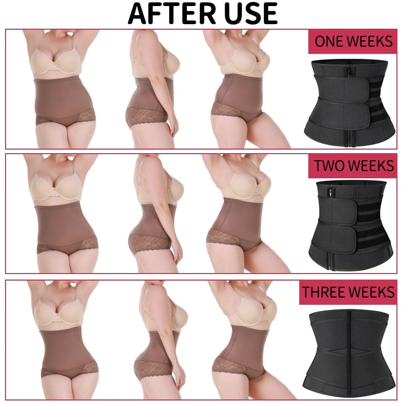 Waist Trainer Neoprene Sweat Shapewear Body Shaper Women Slimming Sheath Belly Reducing Shaper Workout Trimmer Belt Corset|Waist Cinchers|