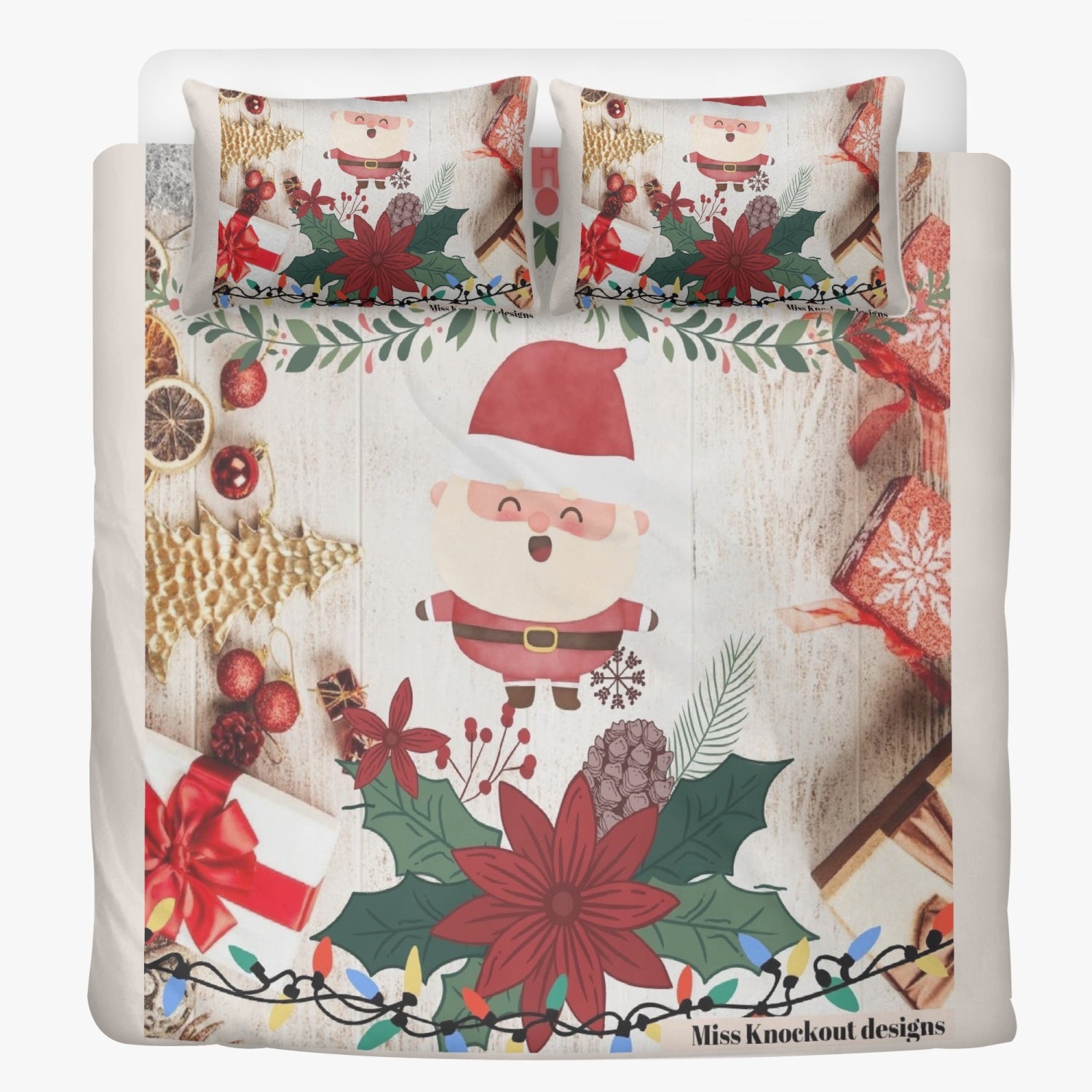 Christmas Bedding  3in1 Polyester Bedding Set Miss Knockout ™ Merchandise