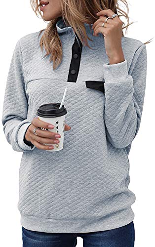 Quilted Pattern Casual Sweatshirts